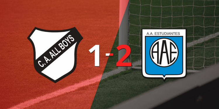 Estudiantes (RC) ganó por 2-1 en su visita a All Boys
