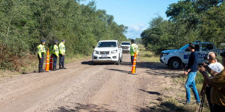 Hallaron posibles restos óseos en el campo de Emerenciano Sena
