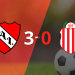 Independiente le pasó por encima 3-0 a Barracas Central