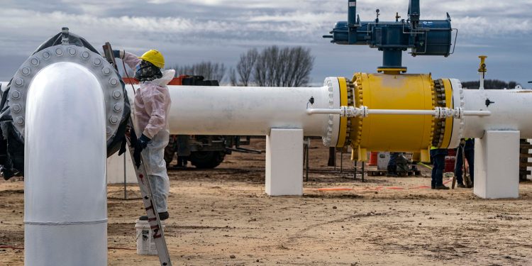 Iniciaron las pruebas de presurización y llenado del gasoducto Mercedes-Cardales
