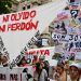 Masivo repudio a Milei por negar a los 30.000 desaparecidos