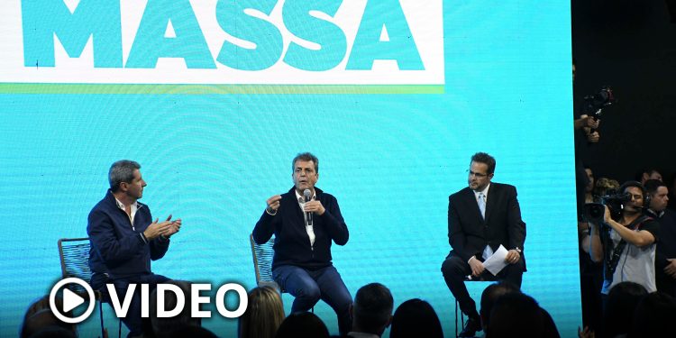 Massa destacó la importancia de “construir un país con orden fiscal”