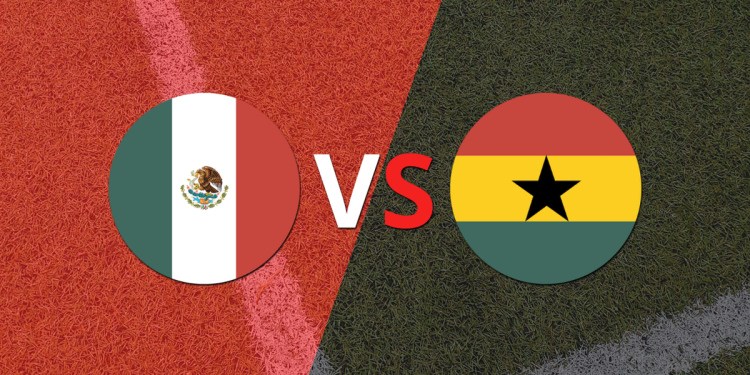 México y Ghana se miden en un partido amistoso