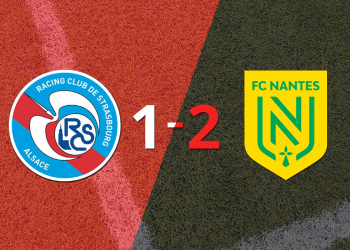 Nantes venció con lo justo a RC Strasbourg como visitante