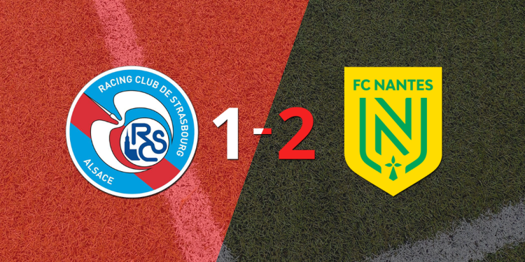 Nantes venció con lo justo a RC Strasbourg como visitante
