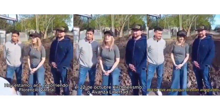 Papelón de Píparo: intentó generar una fake news y vecinos la desmintieron en vivo