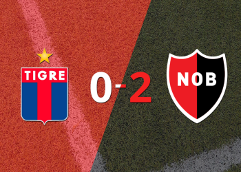 Tigre no pudo en casa con Newell`s y cayó 2-0