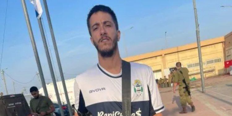 Un argentino combate en Israel con la camiseta de Gimnasia de La Plata