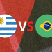 Uruguay y Brasil se miden por la fecha 4