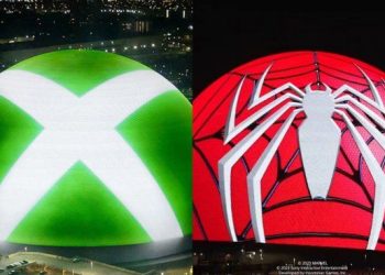 Xbox y PlayStation se apoderaron de la esfera de Las Vegas con esta increíble campaña