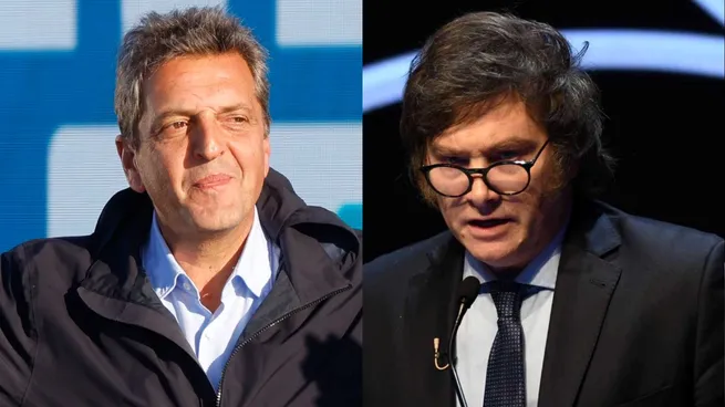 Cómo serán los cierres de campaña de Sergio Massa y Javier Milei