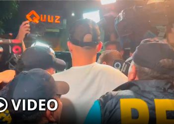 Detuvieron a Leonardo Fariña en el allanamiento a una financiera en Belgrano