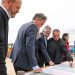 El Presidente visitó la obra de entubamiento del Arroyo Joménez en Florencio Varela