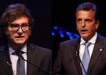 Elecciones 2023: Massa y Milei en campaña con la mira puesta en el debate presidencial