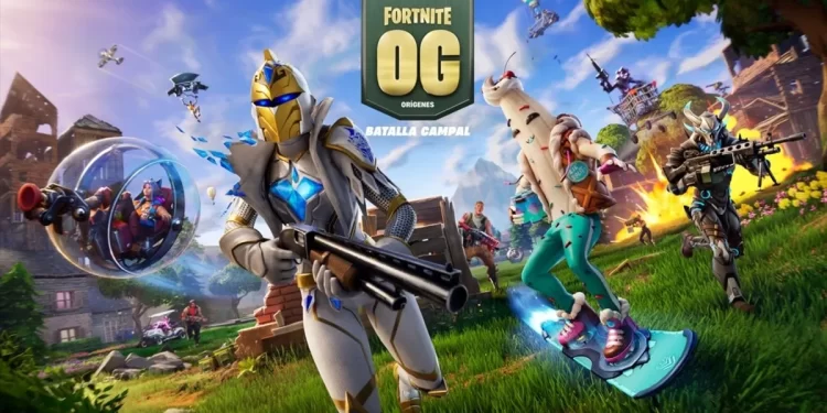 Fortnite Orígenes vuelve en el tiempo a los principios del juego