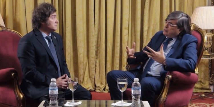 Jaime Bayly reveló detalles de la entrevista con Javier Milei: “Tenía un pequeño brote”