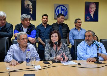 La CGT presentó a los candidatos sus 15 puntos para un gobierno de unidad nacional