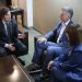 La primera foto de Milei, Macri y Bullrich, tras la victoria de La Libertad Avanza