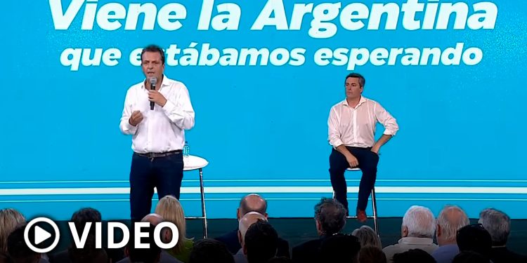 Massa apuntó contra la oposición: “Dan miedo planteando una Argentina para pocos”