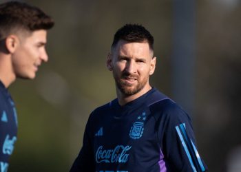 Messi revolucionó Disney en las vacaciones junto a su familia