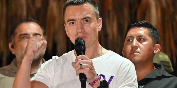 Noboa asumirá la Presidencia de Ecuador para completar el mandato de Lasso