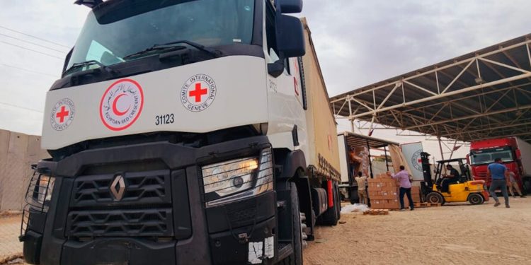 Partió a Egipto ayuda humanitaria argentina para la población de Gaza