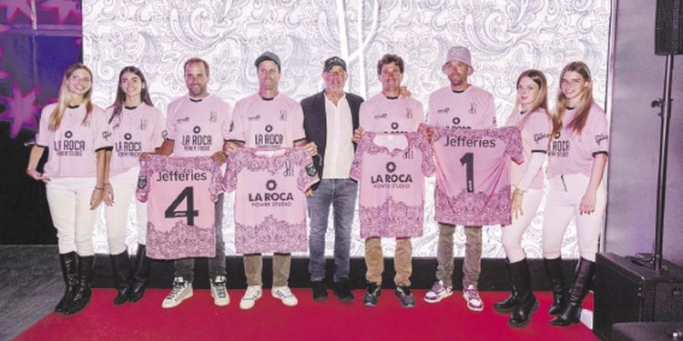 Presentaron al equipo de Polo La Hache-La Roca Power Studio