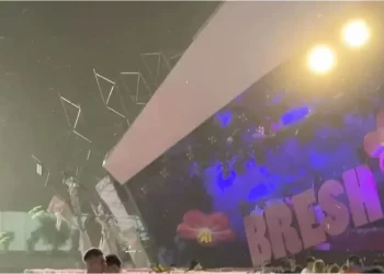 Así vivieron los famosos el temporal que suspendió la fiesta Bresh