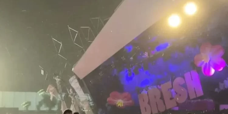 Así vivieron los famosos el temporal que suspendió la fiesta Bresh