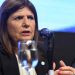 Bullrich dijo que el objetivo de los paros y manifestaciones es “voltear” al Gobierno