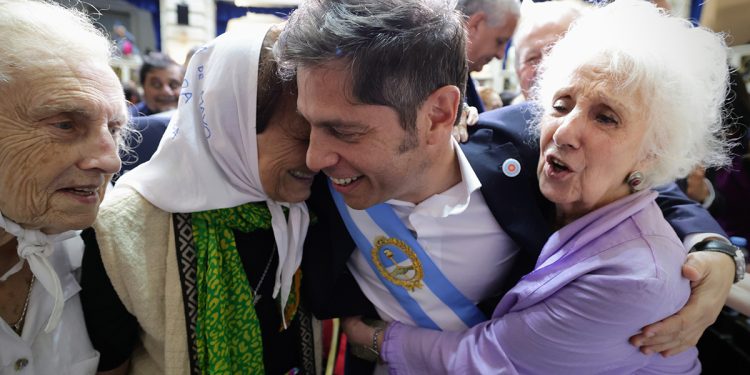 El comienzo del nuevo mandato de Kicillof en imágenes