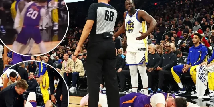 Escándalo en la NBA: Draymond Green le pegó una piña a un rival y volvió a ser expulsado