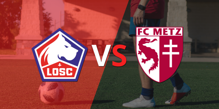Final de la primera etapa en el estadio Stade Pierre-Mauroy, con victoria de Lille por 2 a 0