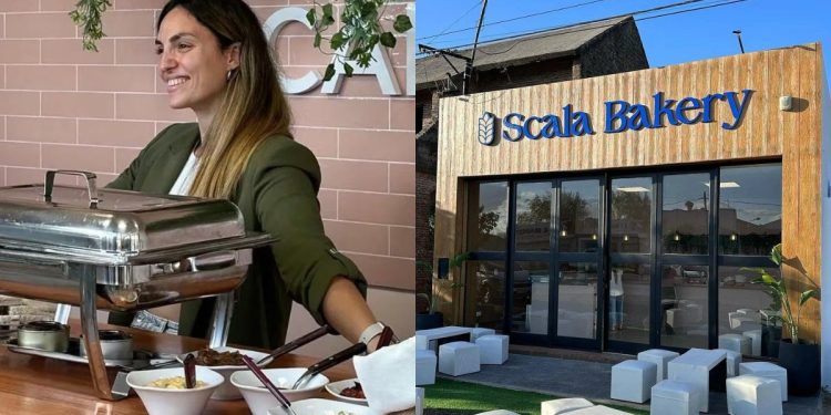 La hermana de Lionel Scaloni inauguró su local de pastelería y un detalle se robó todas las miradas