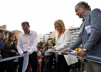 La Intendencia de Montevideo inauguró la ciclovía de 18 de Julio