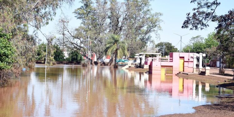 La vida después del agua en Concordia: el trabajo en los centros de evacuados