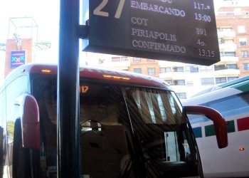 Los ómnibus interdepartamentales paran por 24 horas