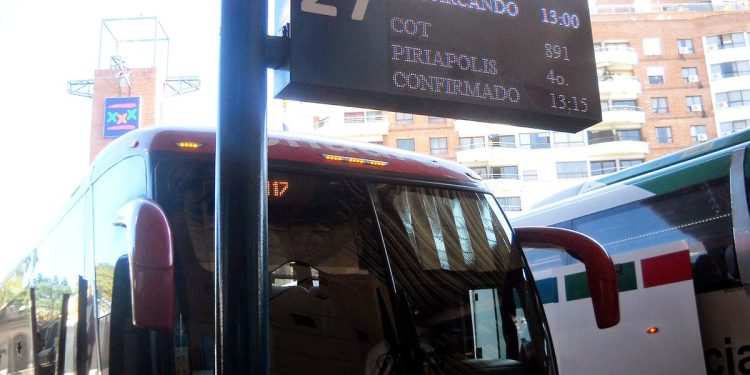 Los ómnibus interdepartamentales paran por 24 horas