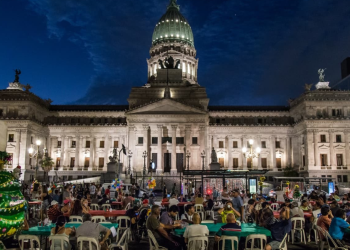 Organizaciones sociales harán una cena de Nochebuena frente al Congreso