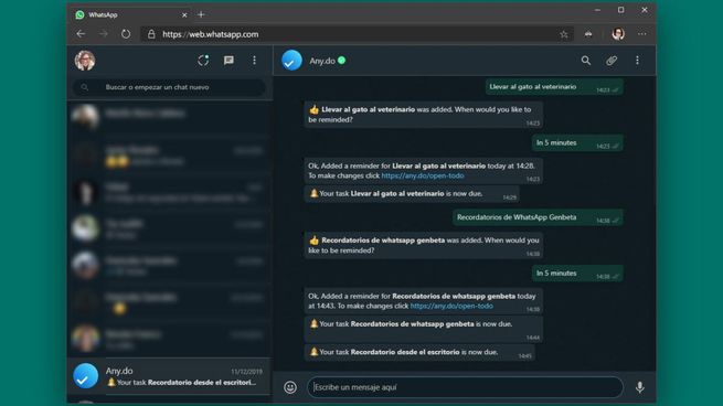 WhatsApp lanza una nueva función para su versión de escritorio: conocé más