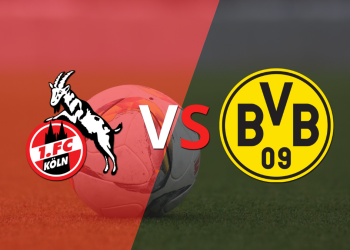Borussia Dortmund golea a Colonia en el estadio Rhein Energie Stadion