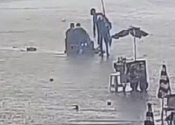 Brasil: un rayo mató a una mujer y dejó siete heridos en una playa