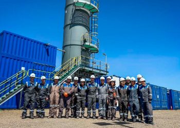El presidente de YPF recorrió la Cuenca del Golfo San Jorge