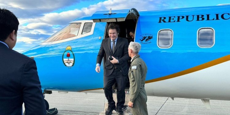 Javier Milei viaja a Santa Cruz y la Antártida