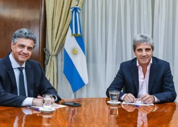 Jorge Macri comprometió a Luis Caputo en su reclamo por coparticipación