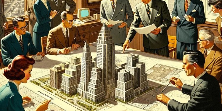 La estrategia de los inversores inmobiliarios a mediados del Siglo XX