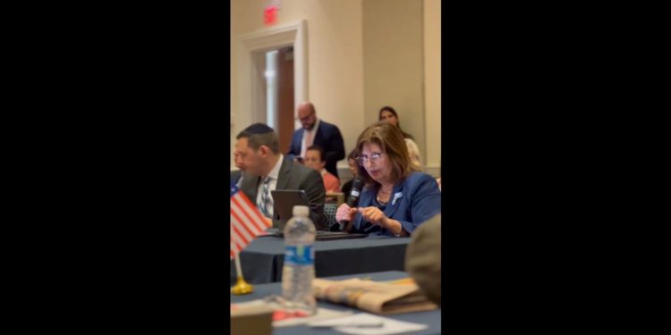 A la espera de Milei, Patricia Bullrich expuso sobre seguridad en la Conferencia de Acción Política Conservadora