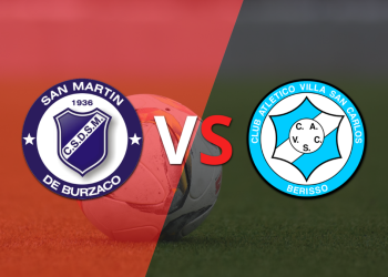 Arranca el partido entre San Martín Burzaco vs Villa San Carlos
