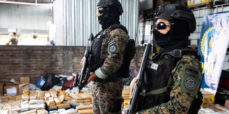 Bullrich participó de la quema de casi 700 kilos de drogas en El Talar de Pacheco