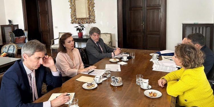 Diana Mondino destacó en Roma el “potencial de crecimiento” de la Argentina